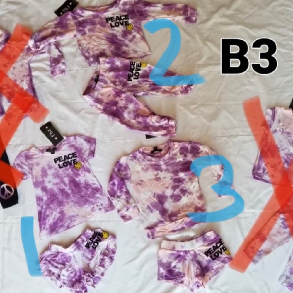 B3 purple tiedye (#1,#2,#3)